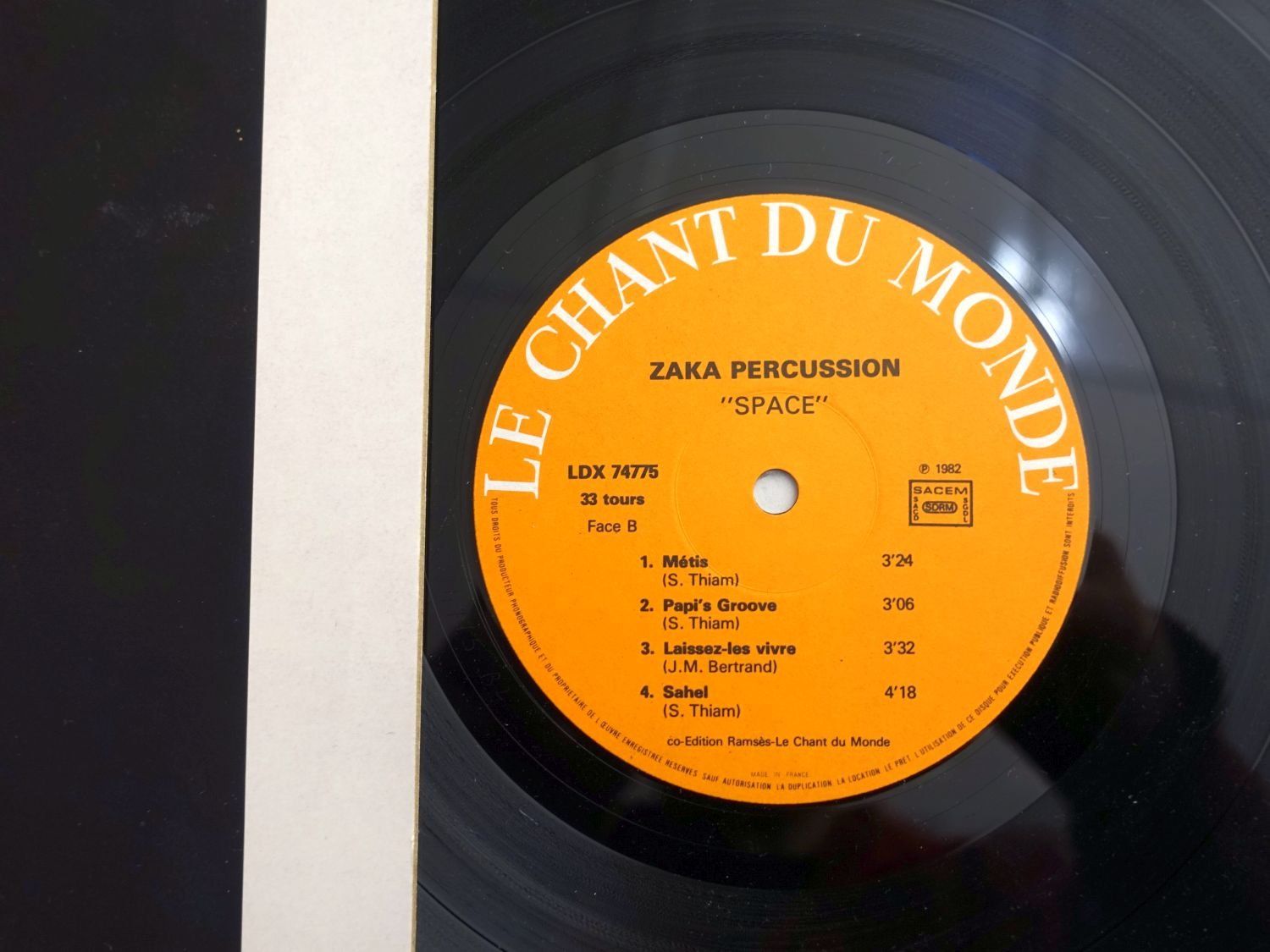 Dischi in vinile: LP ZAKA Percussion. Space – Usato da Gutenswil venduto da Optico 1