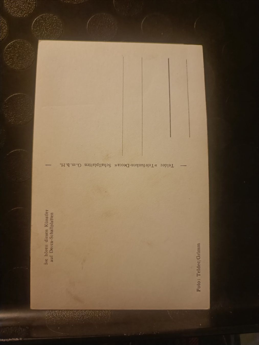 Autografi: Vico Torriani - †1998 - handsigniert – Usato da Menziken venduto da Artographs 1