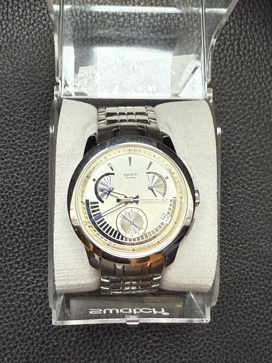 Swatch Orologi: Montre Swatch retrograde chrono – Nuovo (secondo la descrizione) da Neuchâtel venduto da KKMJ