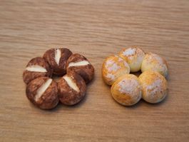 Handmade Silserkranz und Krustenkranz Brot