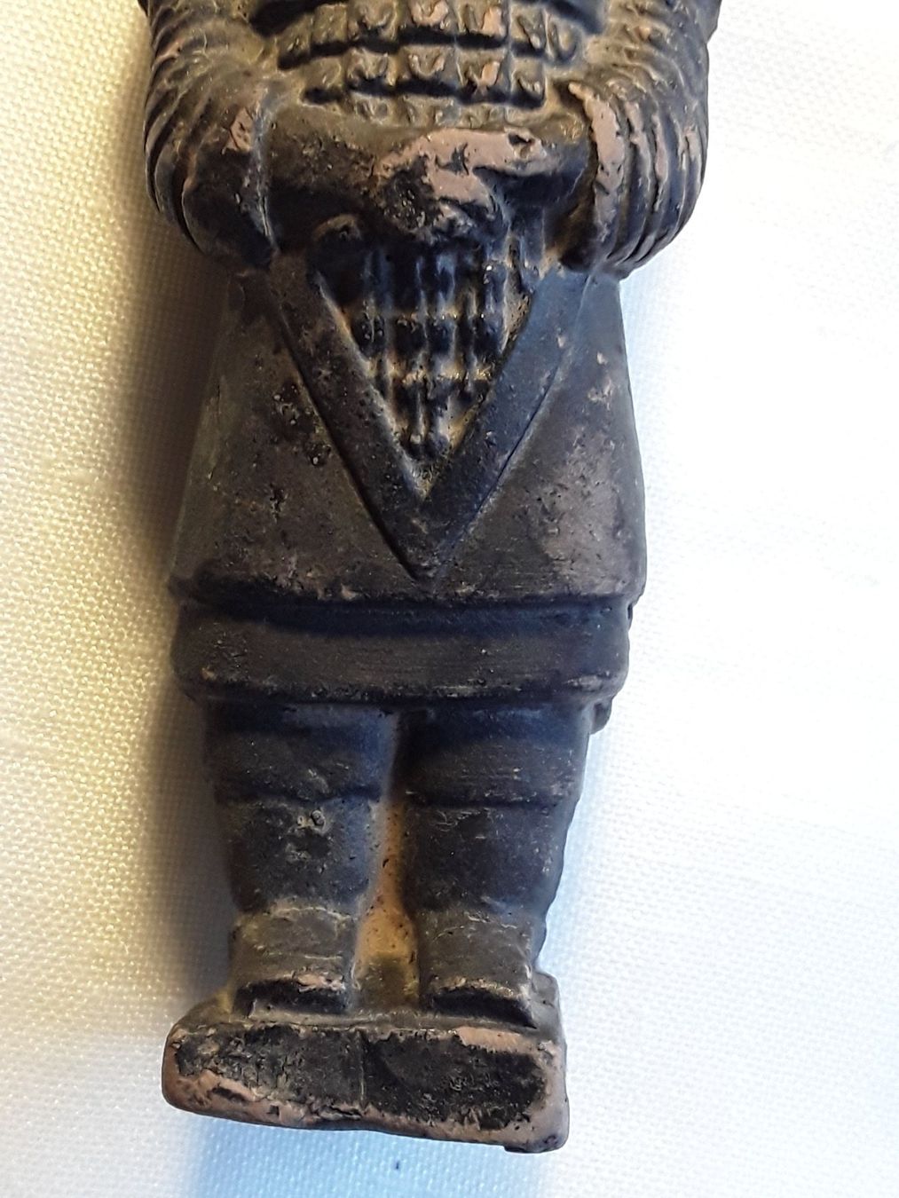 Statuette: Tonfigur Soldat kaiserliche Armee China – Usato da Zürich venduto da helsan 1