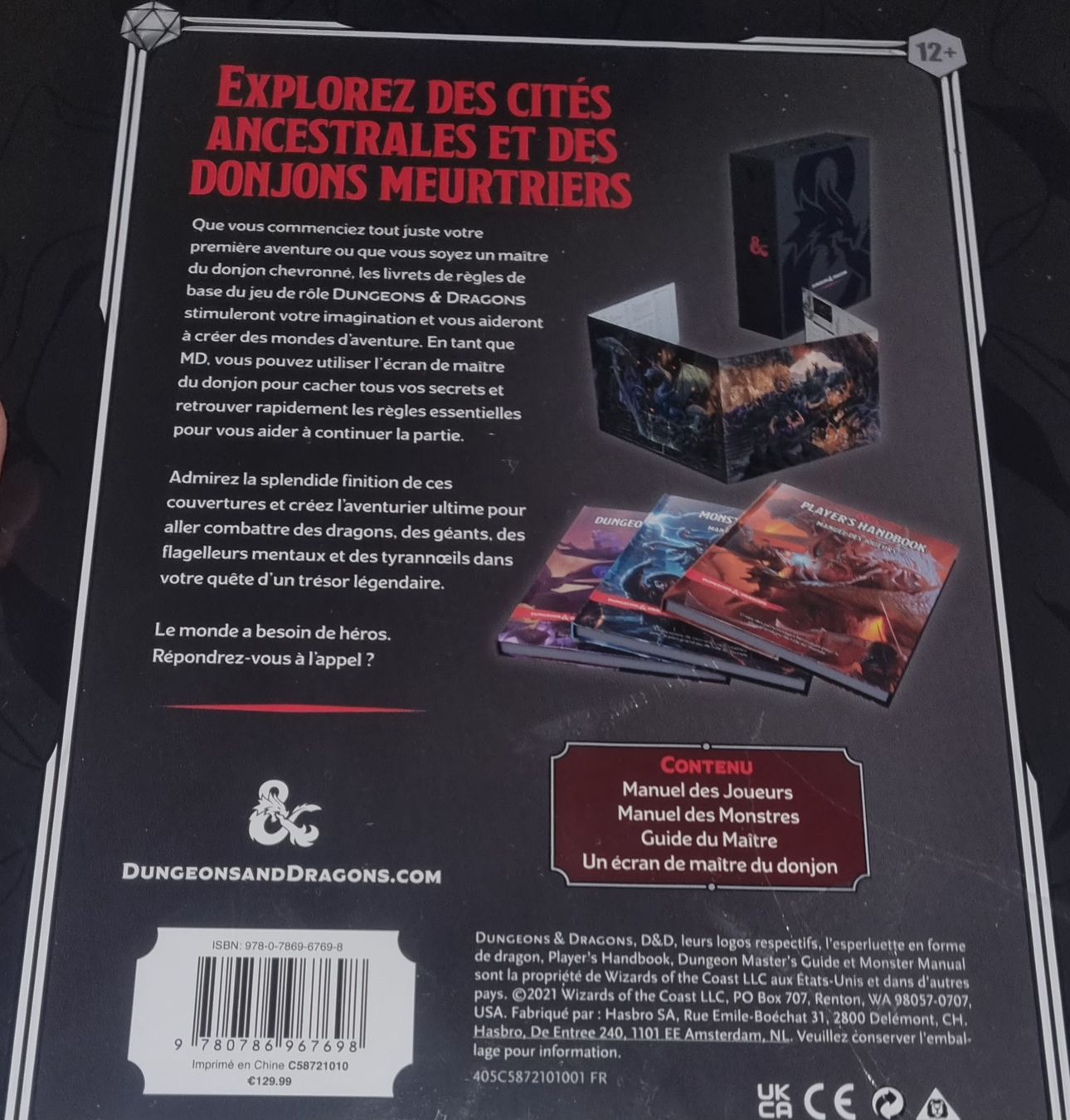 Bücher: D&D - Coffret de base en français, neuf! – Neu und originalverpackt aus Fribourg von jarmilka 3