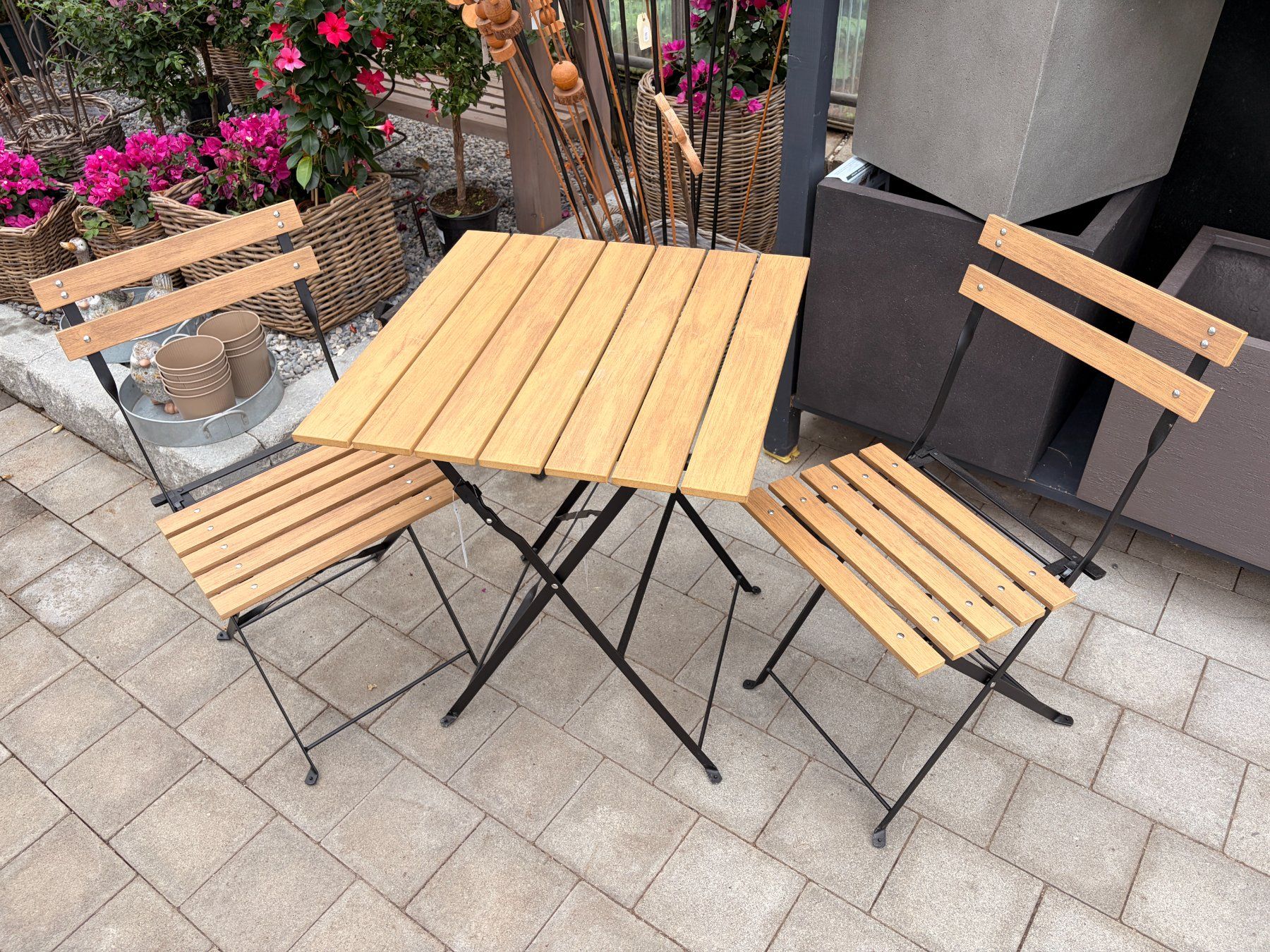Set di tavolo e panche: Bistrotisch Holzoptik – Nuovo (secondo la descrizione) da Sursee venduto da pflugshaupt01