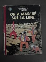Tintin On a marché sur la lune, édition originale 1954 rare