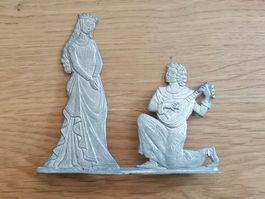 Zinnfiguren, Gotick um 1300, Dieschu