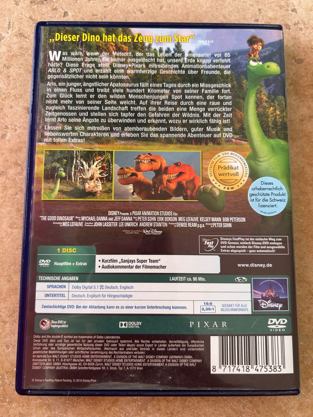 Alle DVDs: DVD: Arlo & Spot – Gebraucht aus Oberkulm von angela_05 1