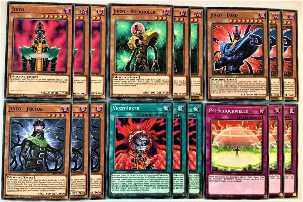 Yu-Gi-Oh! - Jinzo (Espa Roba) Anime Deck (Neu und originalverpackt) in ...