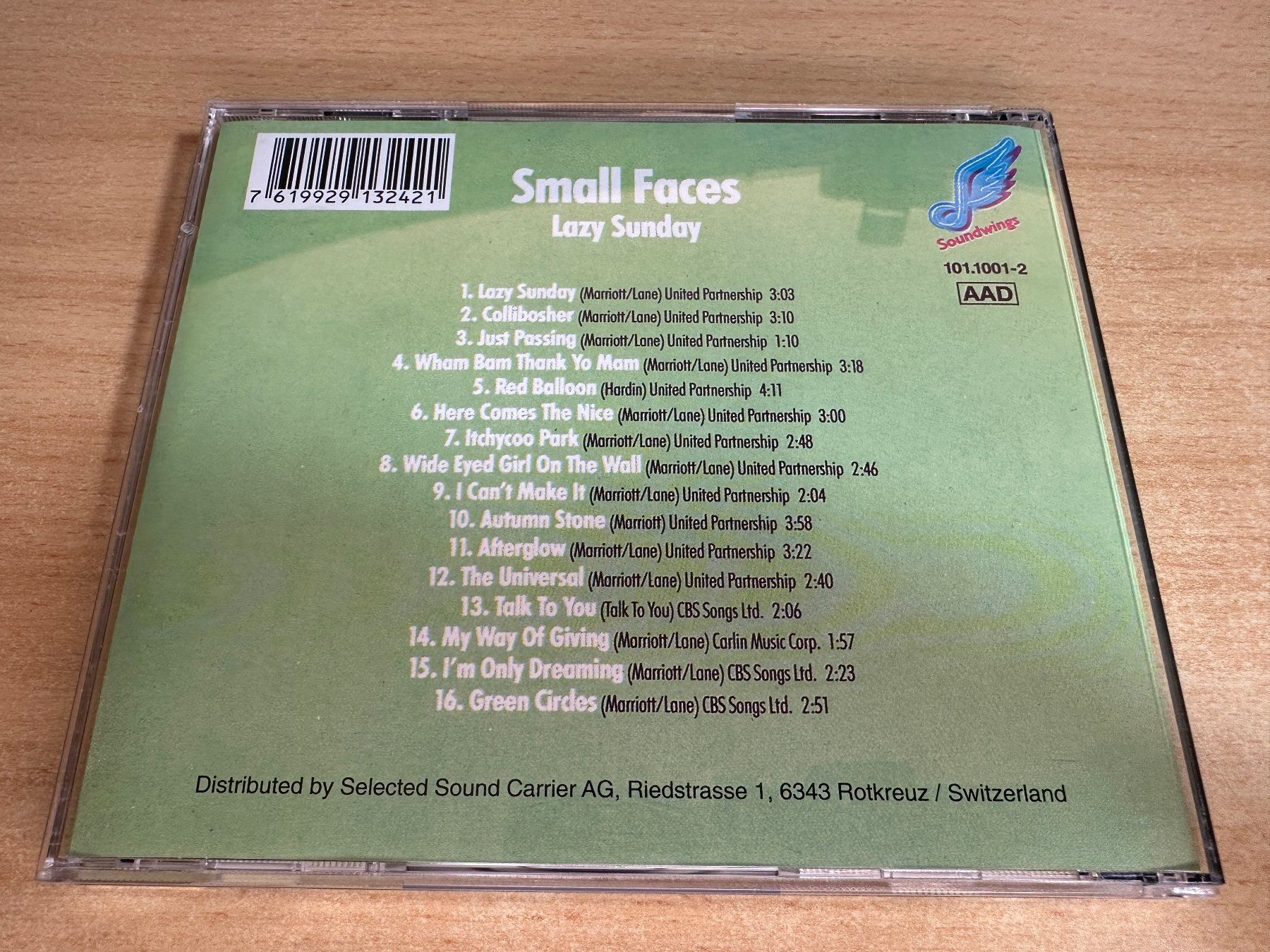CD: P9 Small Faces – Lazy Sunday – Usato da Rikon im Tösstal venduto da Alpenmutz 1