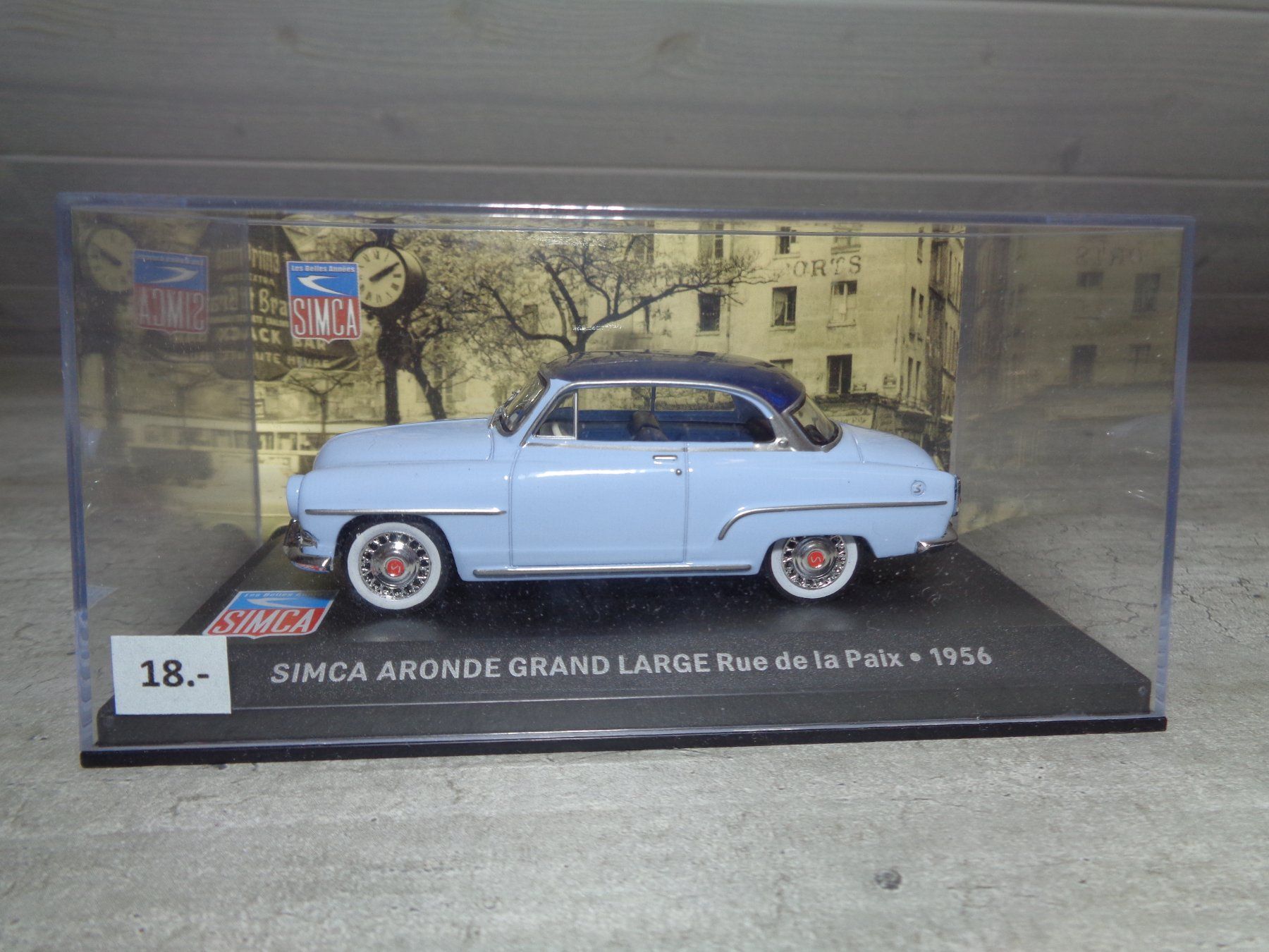 Simca Modellini d'auto: Altaya 1:43 Simca Aronde 1956 – Nuovo e nell'imballaggio originale da Reconvilier venduto da rallycar 1