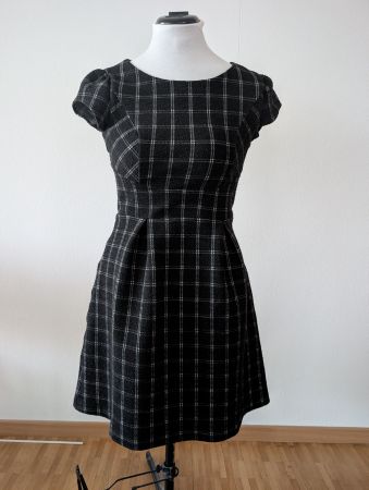 Black & White Nafnaf Checkered Dress. Size XS. Great deal!