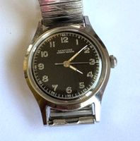Vintage Uhr Glycine mit Fixo-Flex Stahlarmband