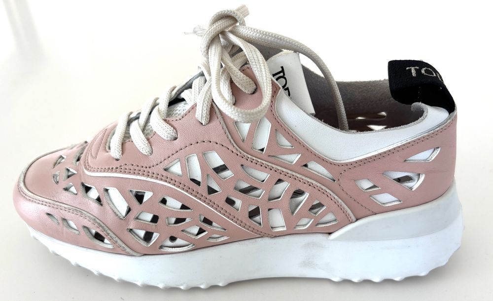 Tod'S Scarpe da donna: TOD'S Sneaker Cut-Outs lachs/rosé - EU 35.5 – Usato da Bottmingen venduto da Merkur_Basel 1