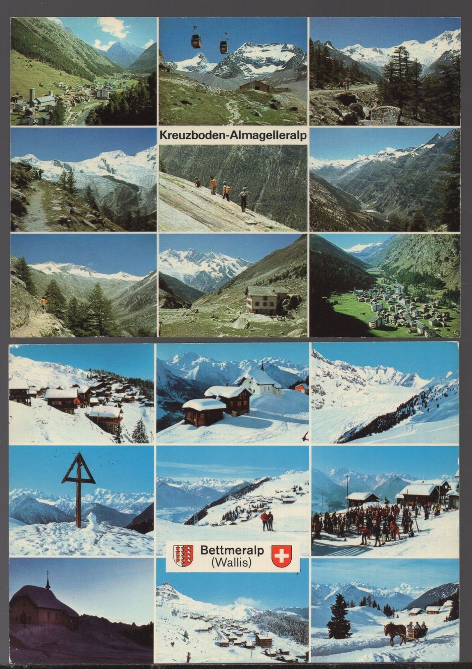 Cartes postales: 4 Mehrbildkarten  Grossformat – D'occasion à Aarau par kufi44