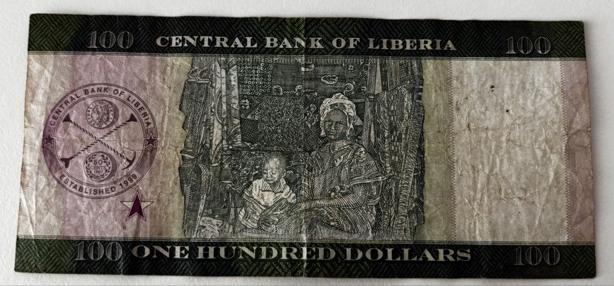 Banconote: Liberia 100 Dollars 2021 – Usato da Algetshausen venduto da Carrhard 1