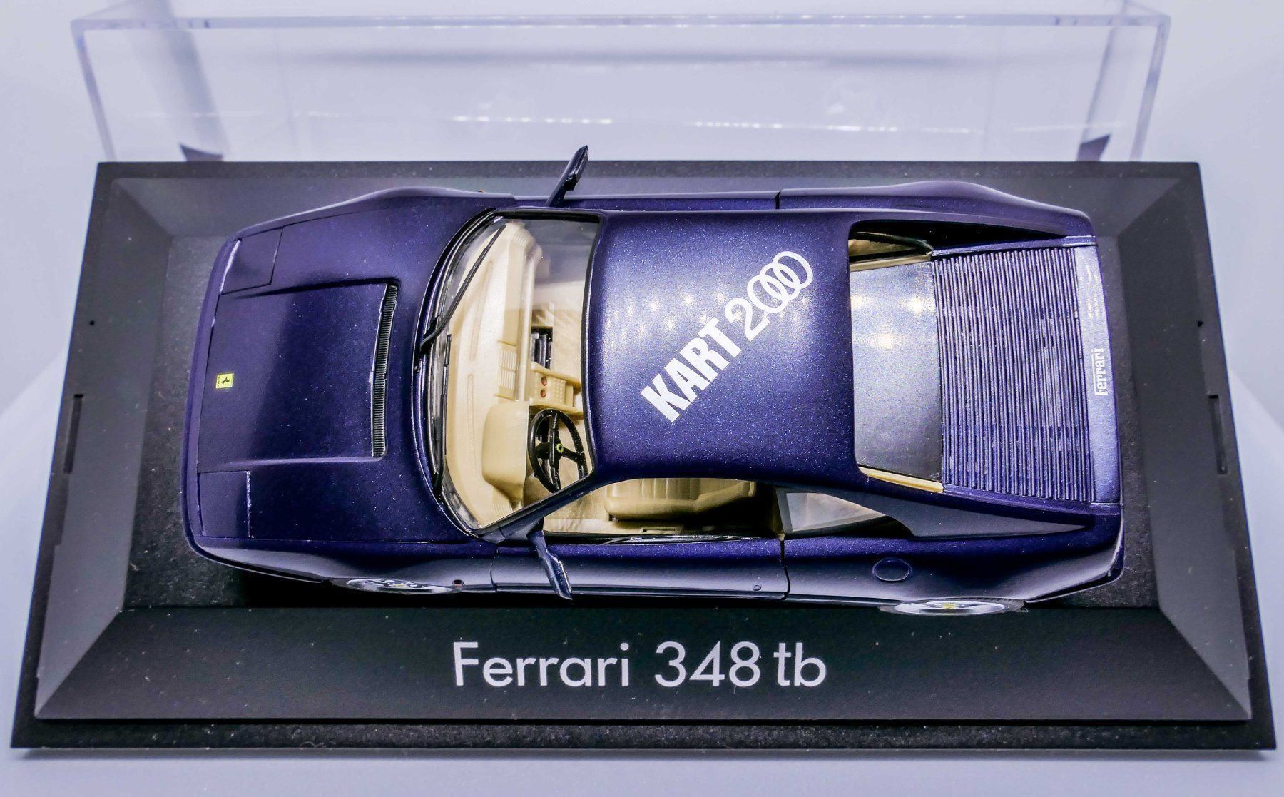 Herpa Modellini d'auto: Ferrari 348tb 'KART 2000', Herpa 1:43 – Usato da Abtwil AG venduto da Hotair 2