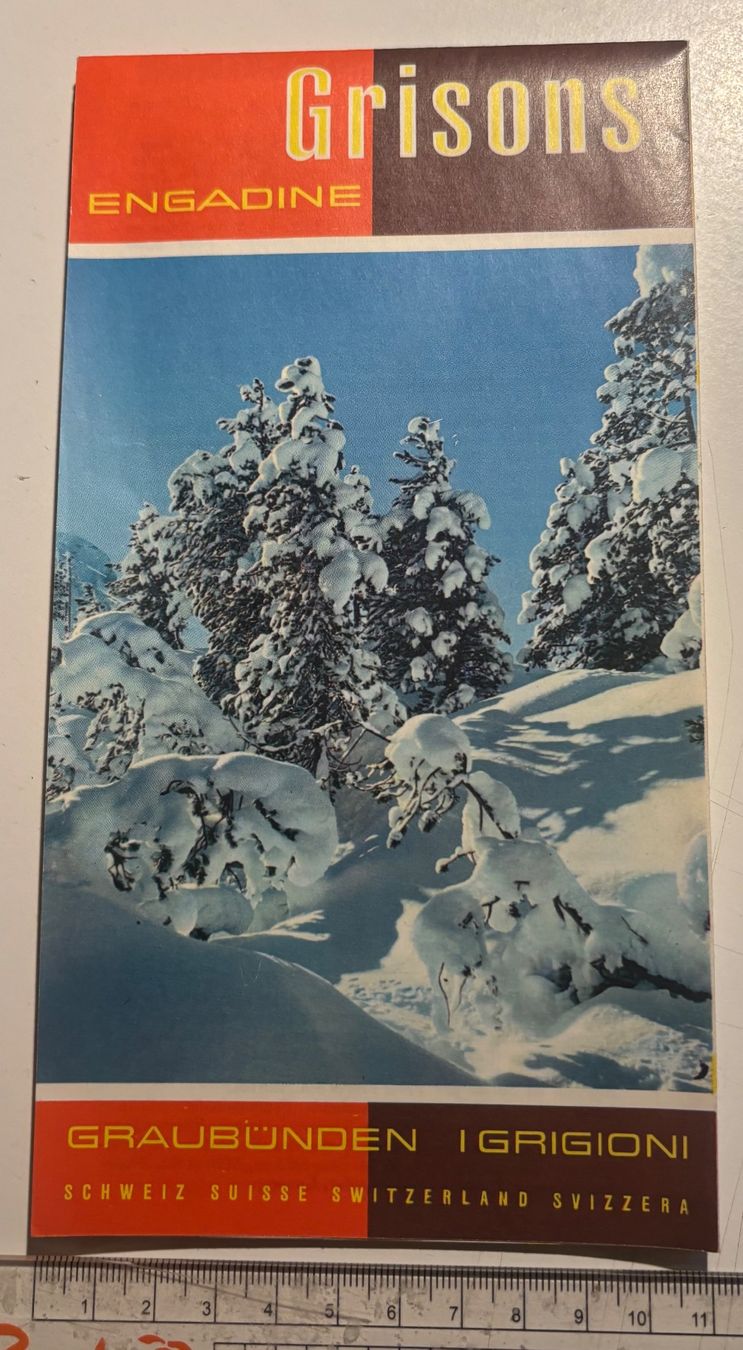 Documenti: Brochure Grisons Engadine / Graubünden Engadin – Usato da Neuchâtel venduto da gefdeneuch