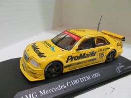 MERCEDES C180 AMG  DTM 1995  J.V. OMMEN   MINI CHAMPS 1:43