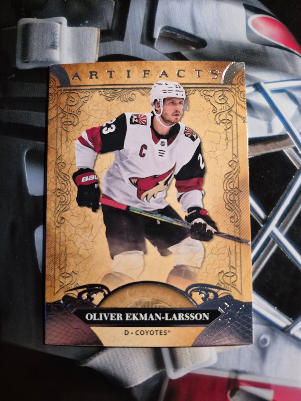 NHL Cartes à collectionner: NHL Oliver Ekman Larsson Arizona Coyotes – D'occasion à Treiten par Sauber73