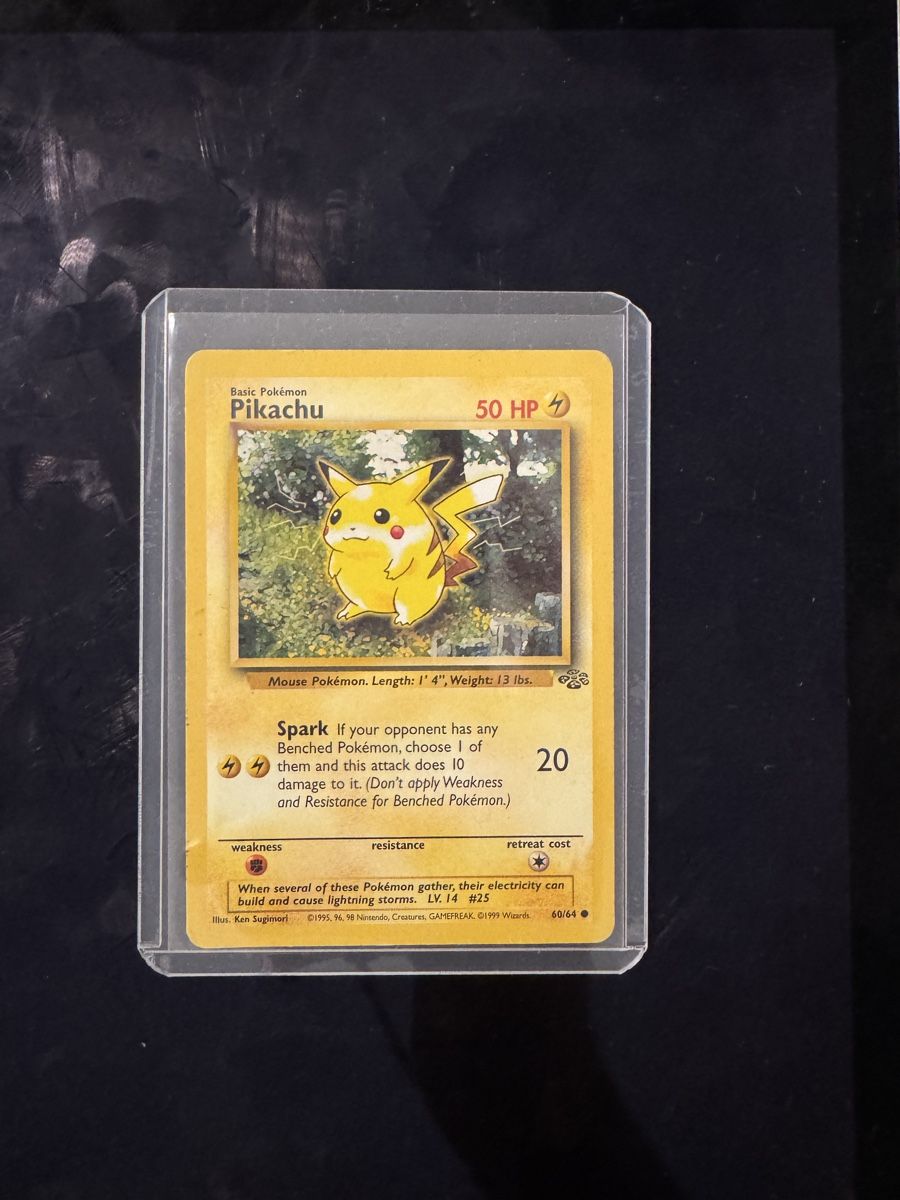 Pokémon Carte collezionabili: Pikachu Jungle - 1999 - Excellent Condition - ENGLISH – Nuovo (secondo la descrizione) da Bellinzona venduto da TheCarden
