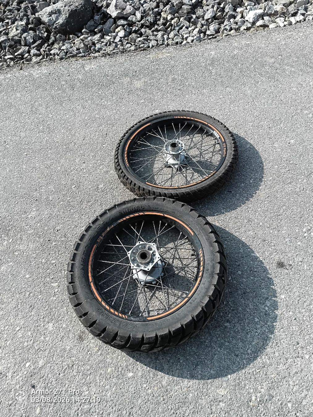KTM Pneumatici & Ruote complete: Radsatz Ktm 690 Enduro SMC – Usato da Leuzigen venduto da Nachtluchs 1
