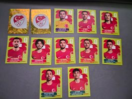 WM 2026 Panini Sticker: Türkei 10 Sticker + 2 Glitzer