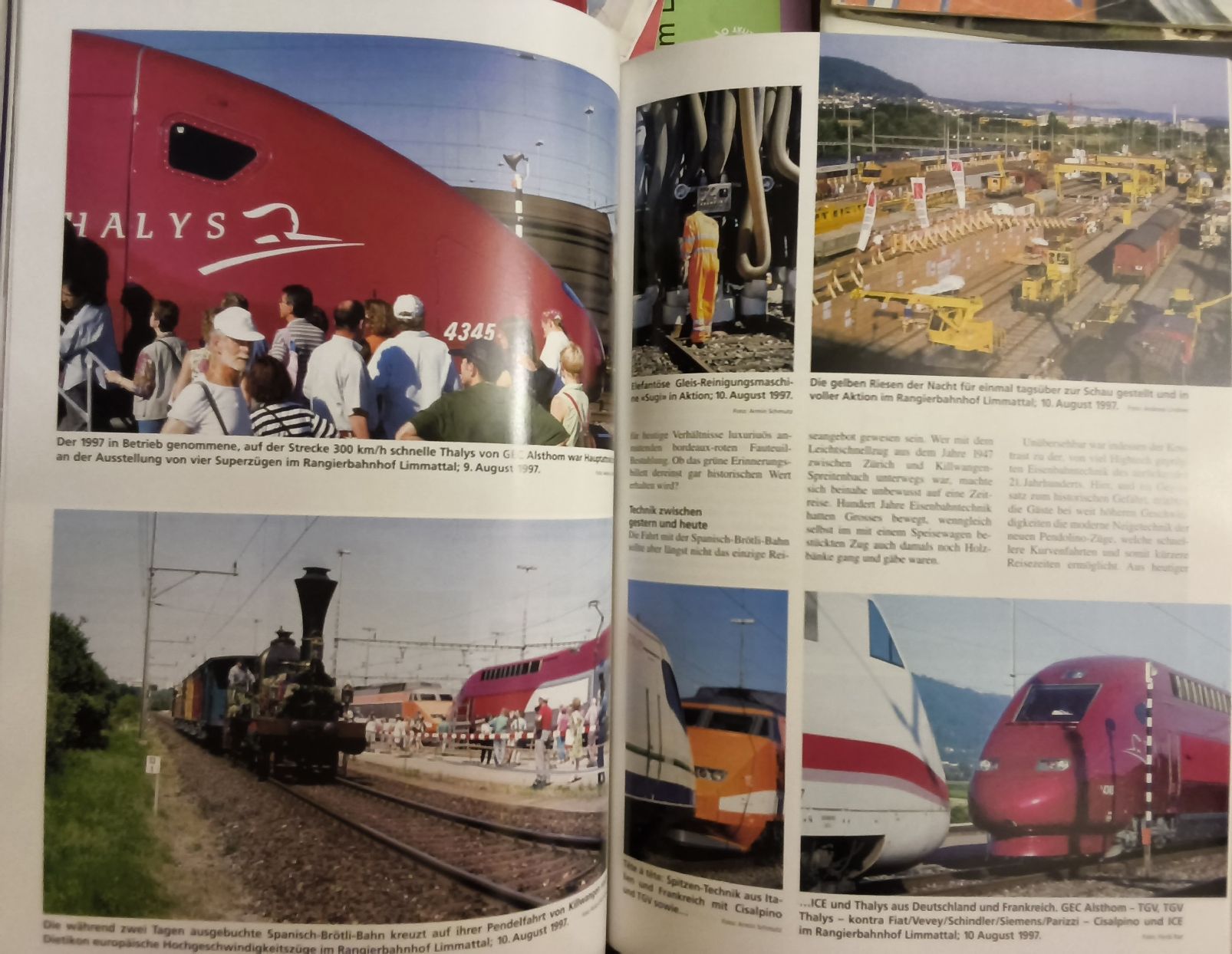 Livres: SBB Buch Bahn frei 3 sprachig 1997 – Neuf (Voir description) à Hallau par histoiremerveilleuse 6