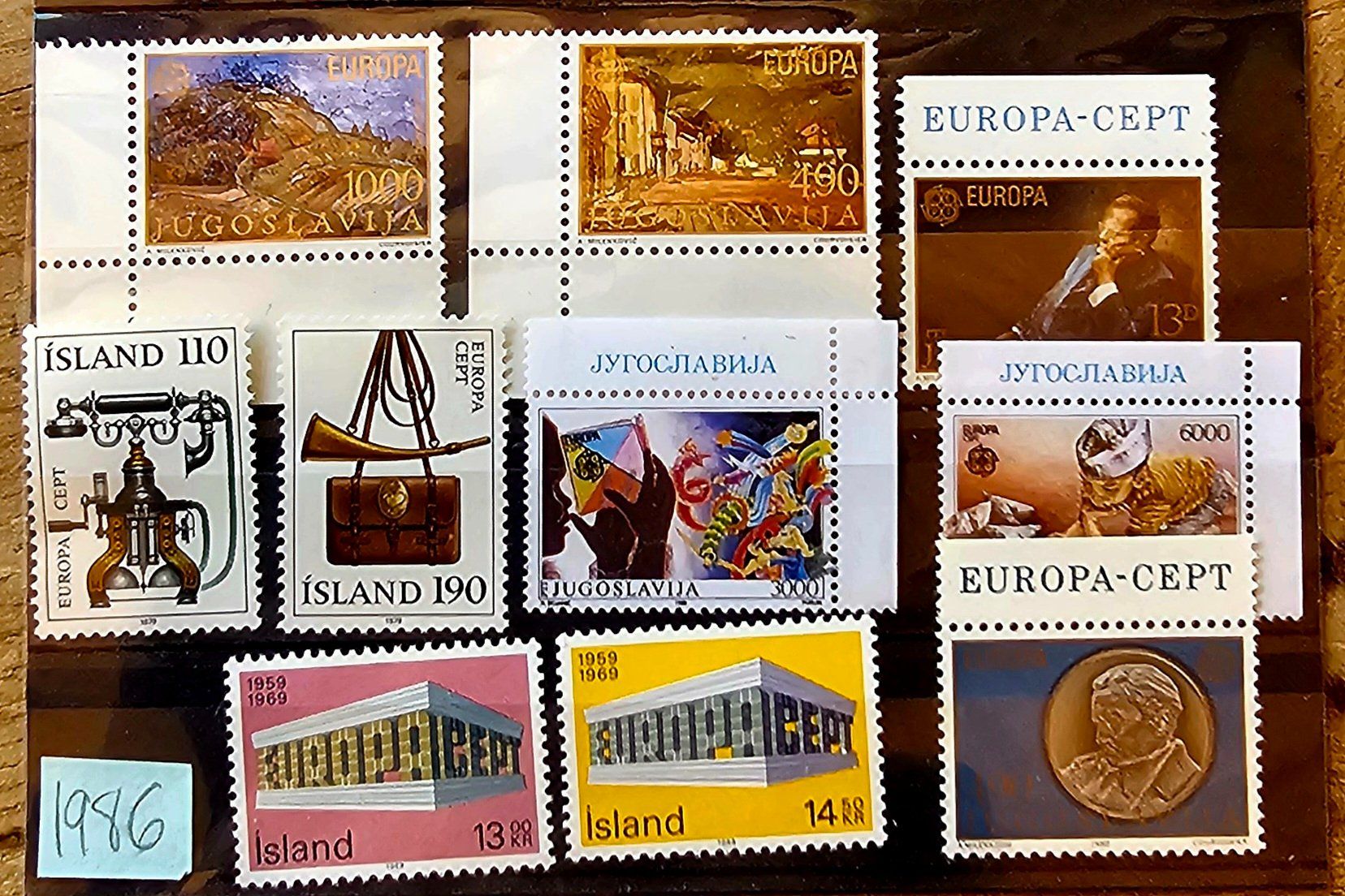 Tutti i francobolli: EUROPA Cept  : Island,  usw – Nuovo (secondo la descrizione) da Les Valettes venduto da Nuba1