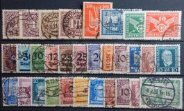 Deutsches Reich ex. Kat. 207-392 gest. 1922/26