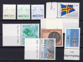 R6724  /  FINLANDE Aland 1984-1985 neufs XX