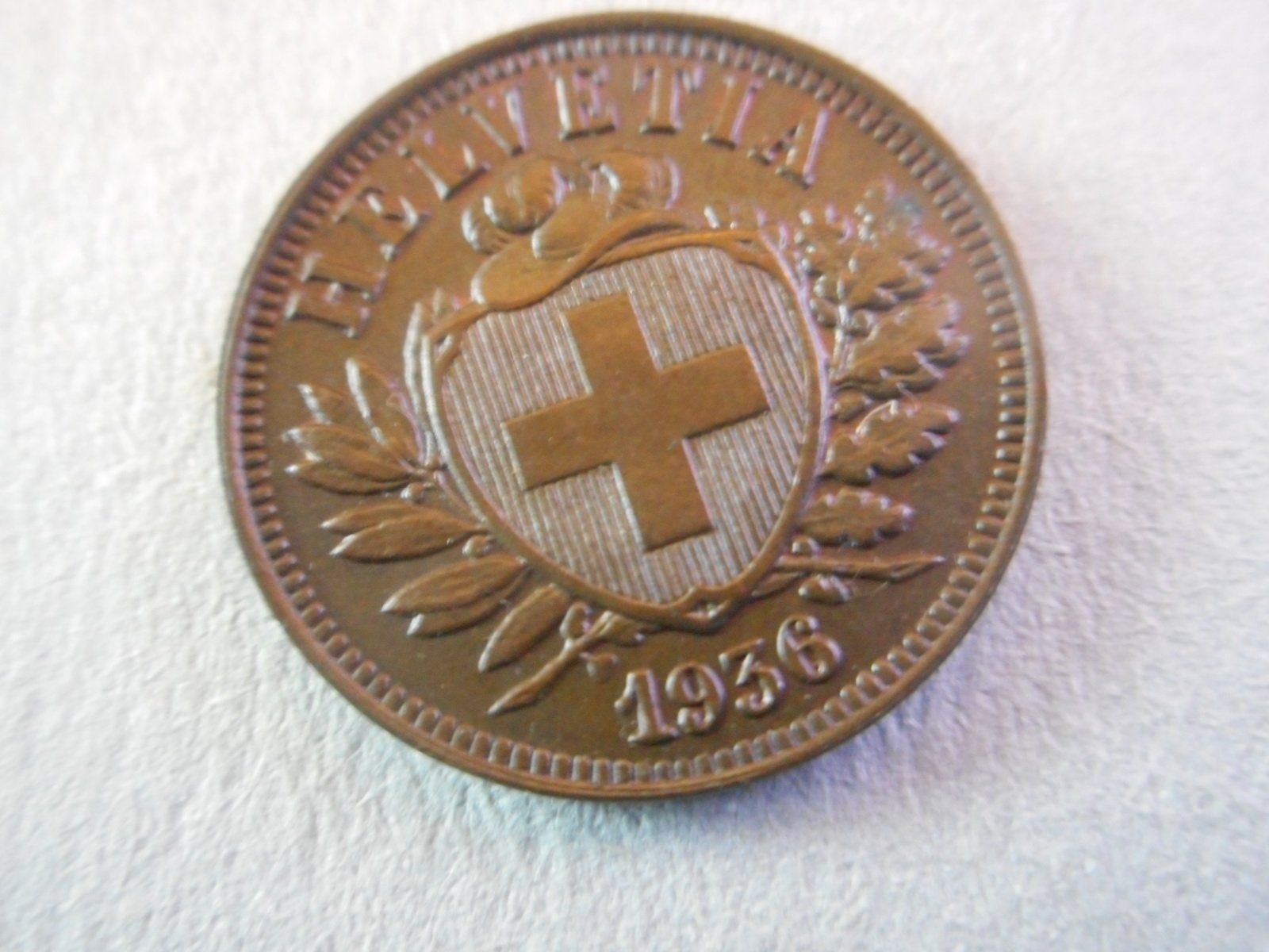 Tutti le monete: 2 Rp. 1936 unz – Nuovo (secondo la descrizione) da Kriegstetten venduto da pizlad2010 2