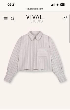 Vival Studio Bluse Nola (Grau) - Gr. M