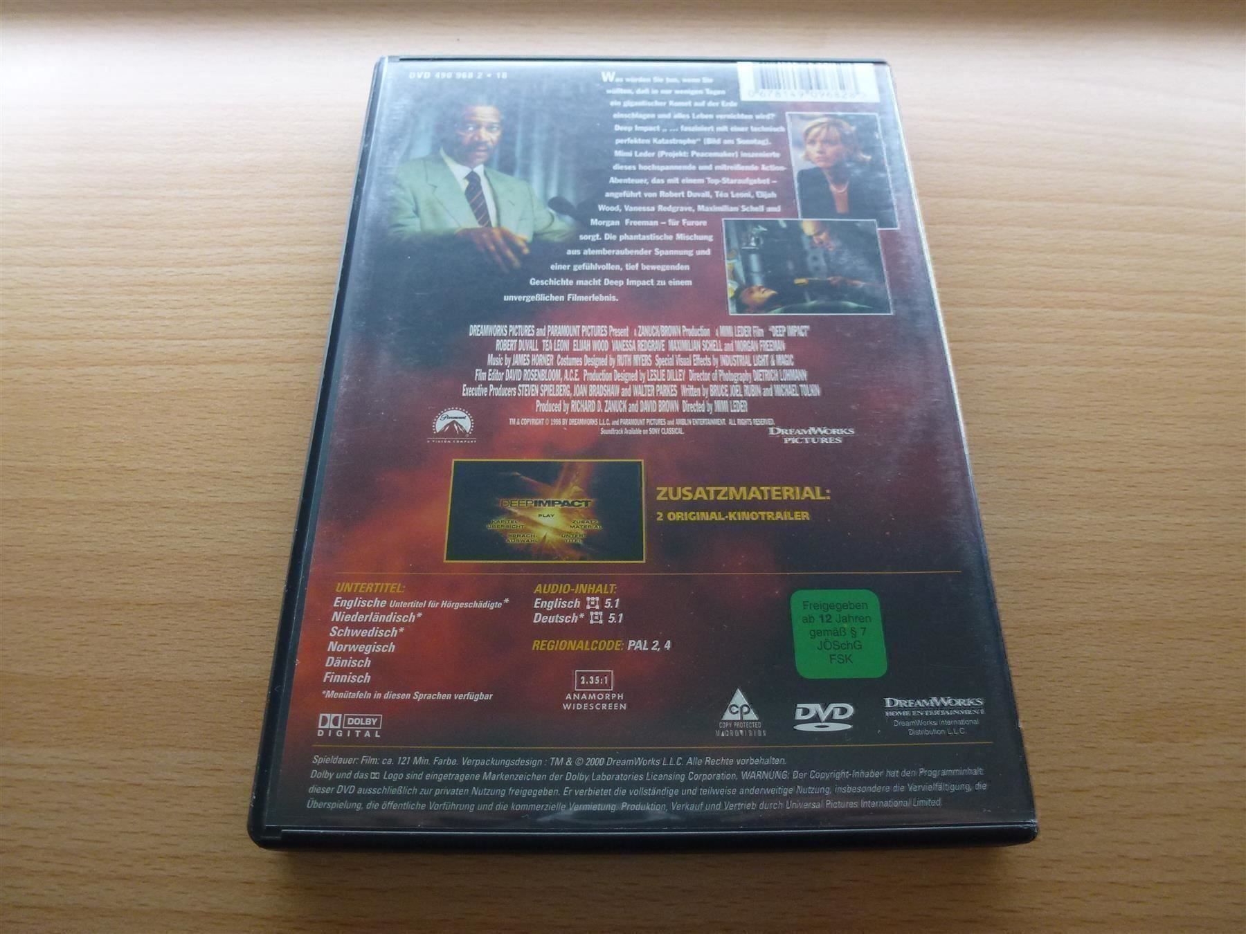Tutti i DVDs: Deep Impact – Usato da Hombrechtikon venduto da HGK50 1