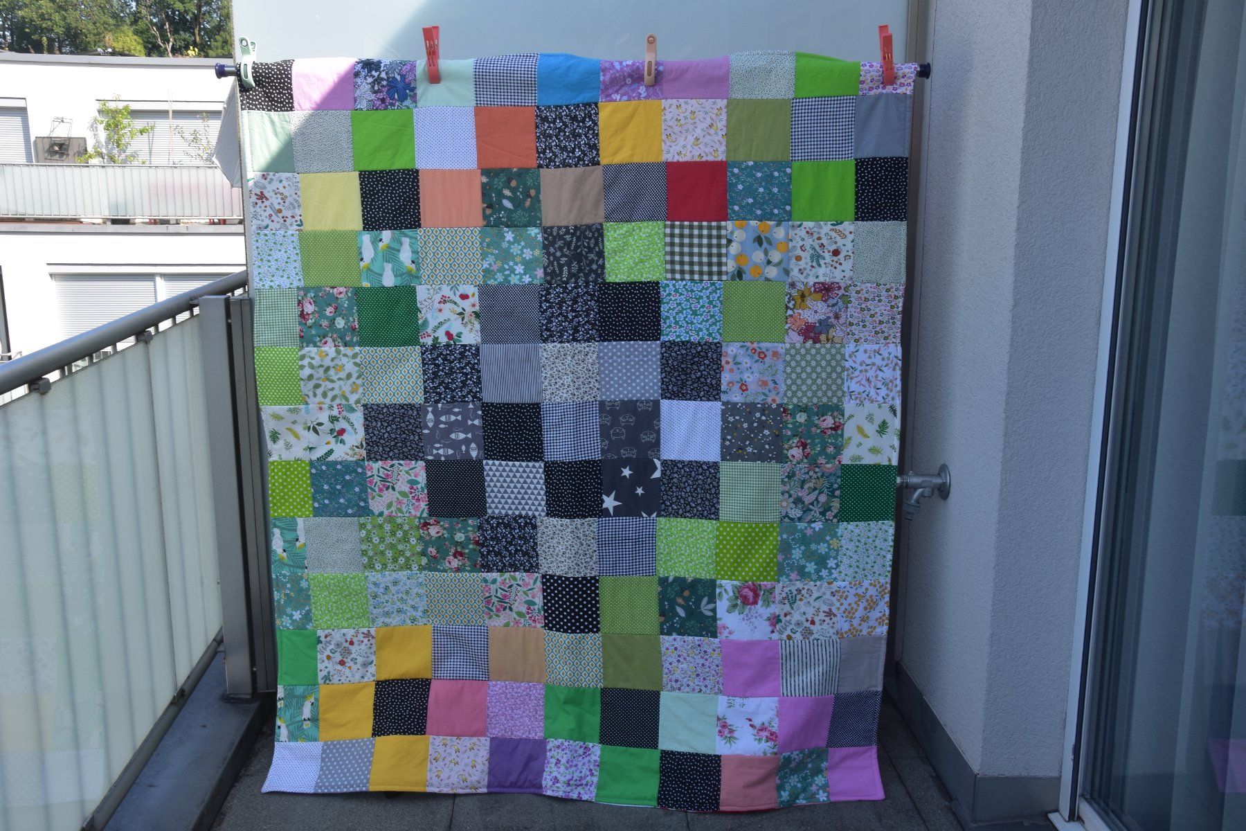 Coperte: Patchwork Decke zweiseitig verwendbar – Nuovo e nell'imballaggio originale da St. Gallen venduto da Elmarotto 2