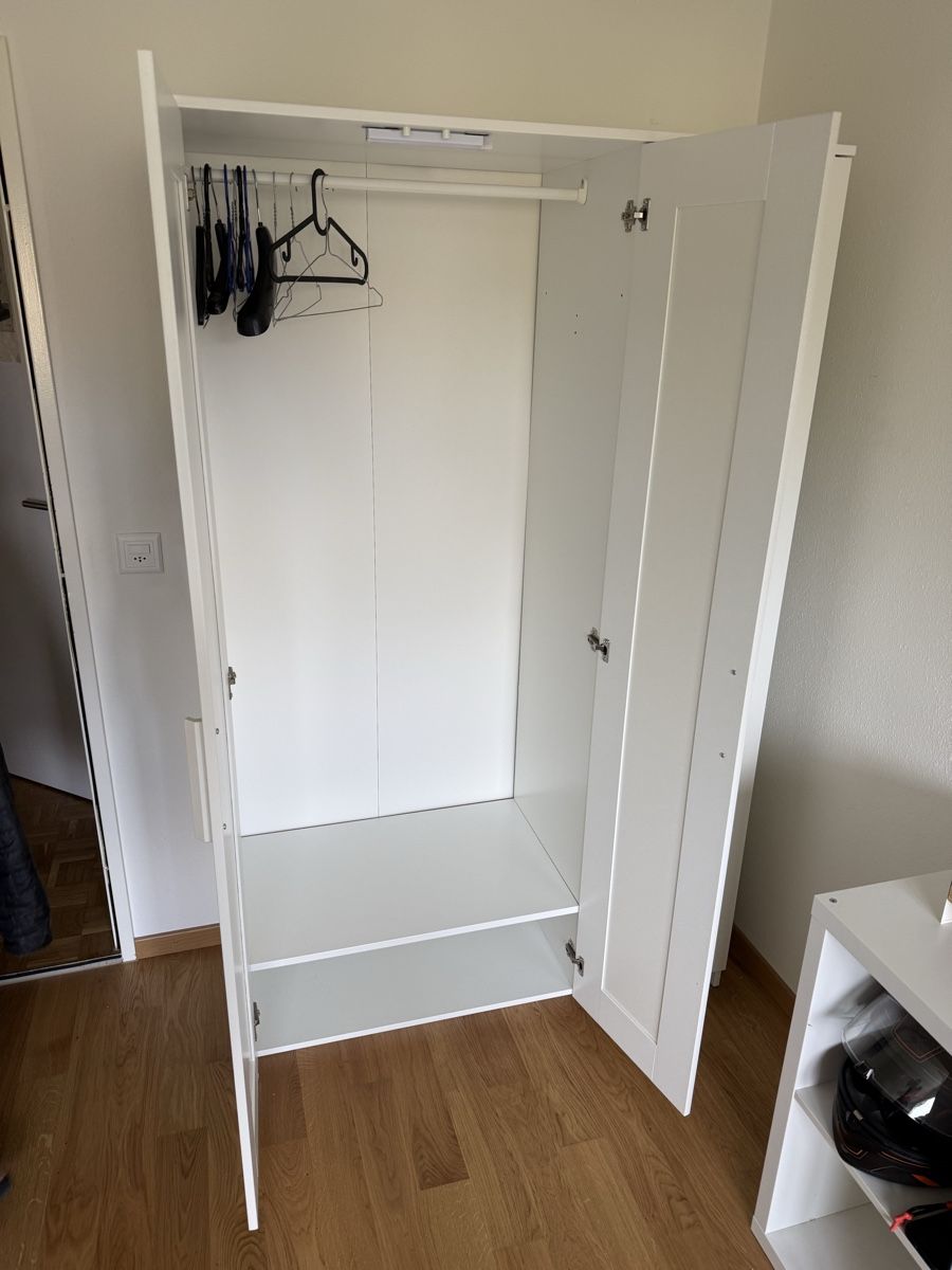 Ikea Garderobe: Wardrobe ikea brimnes – Gebraucht aus Zollikerberg von besonwsky 1