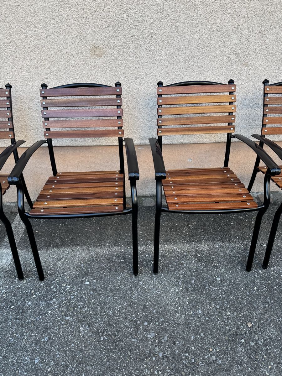 Sedie: 6 Gartenstuhl aus Teakholz – Usato da Gränichen venduto da onkel_xxl 2
