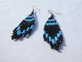 Ohrhänger mit Rocailles-Perlen, Boho Style, Modeschmuck