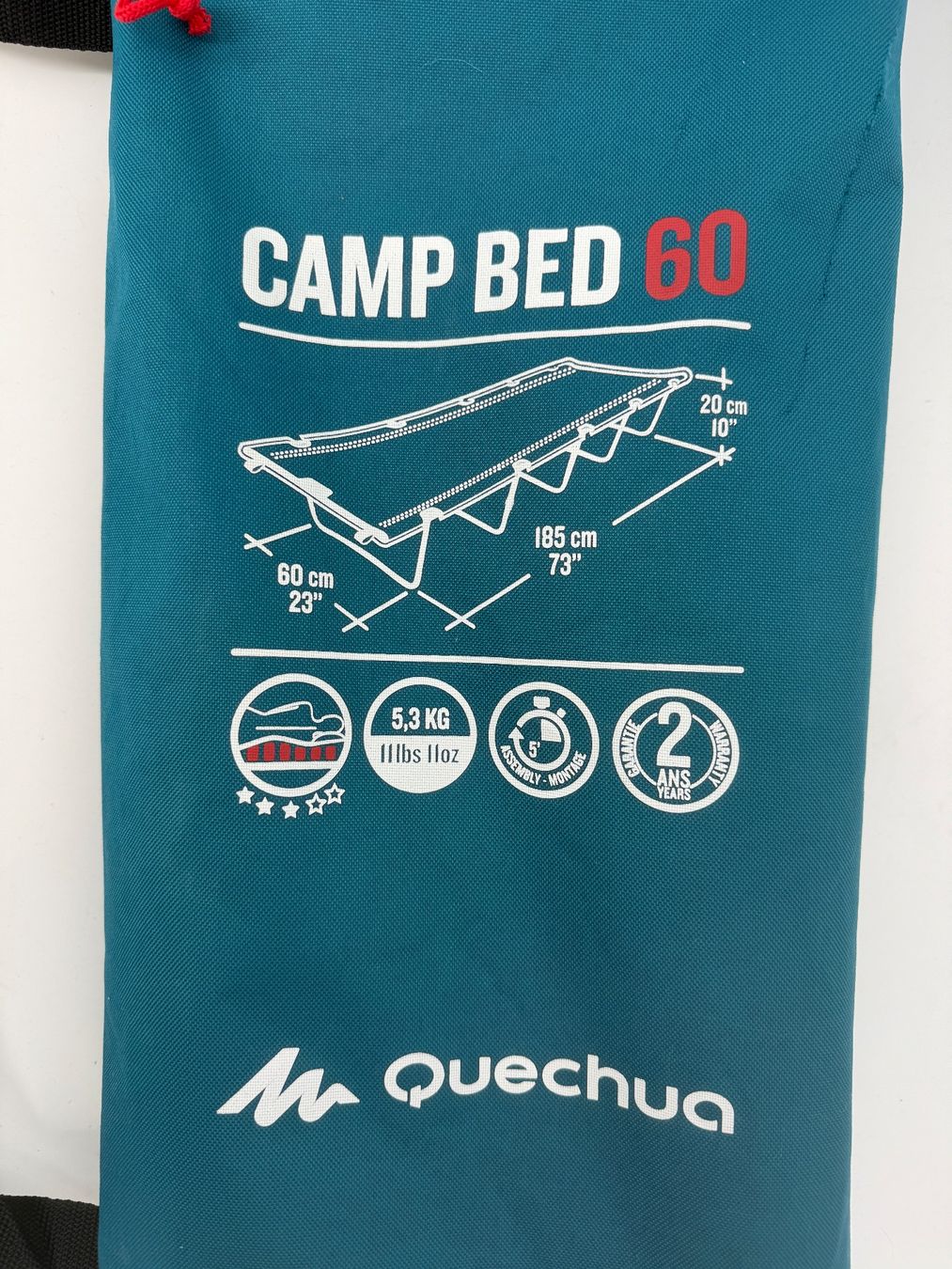 Decathlon Letti: Quechua Feldbett / Campingbett Camp Bed 60 – Usato da Auenstein venduto da moin. 3