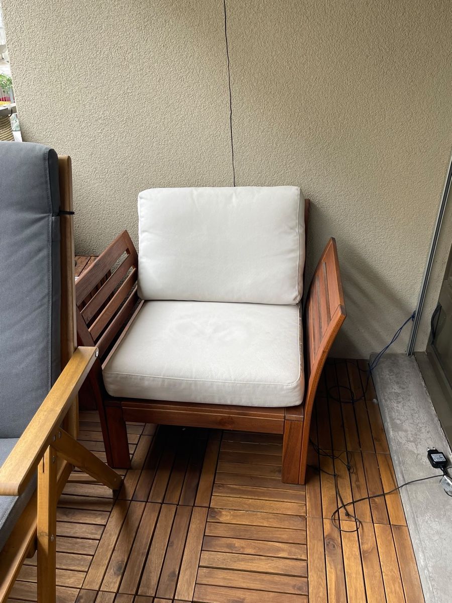 Ikea Sessel: Outdoor-Sessel ÄPPLÄRÖ – Gebraucht aus Basel von neubema