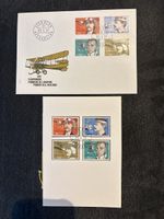 Pli philatélique Pionniers de l'aviation 1977 Suisse