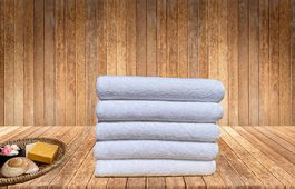 Handtücher 10 Stk. Weiss 50x90 cm 620 g/m²