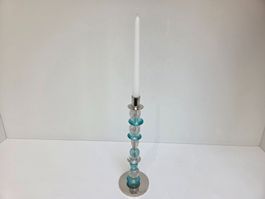 Kerzenständer von Räder Design, Glas & Aluminium, 1990er