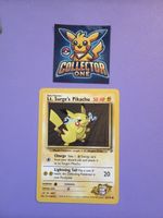 Pokemon Lt. Surges Pikachu Vintage Rarität 2000 Selten !!!