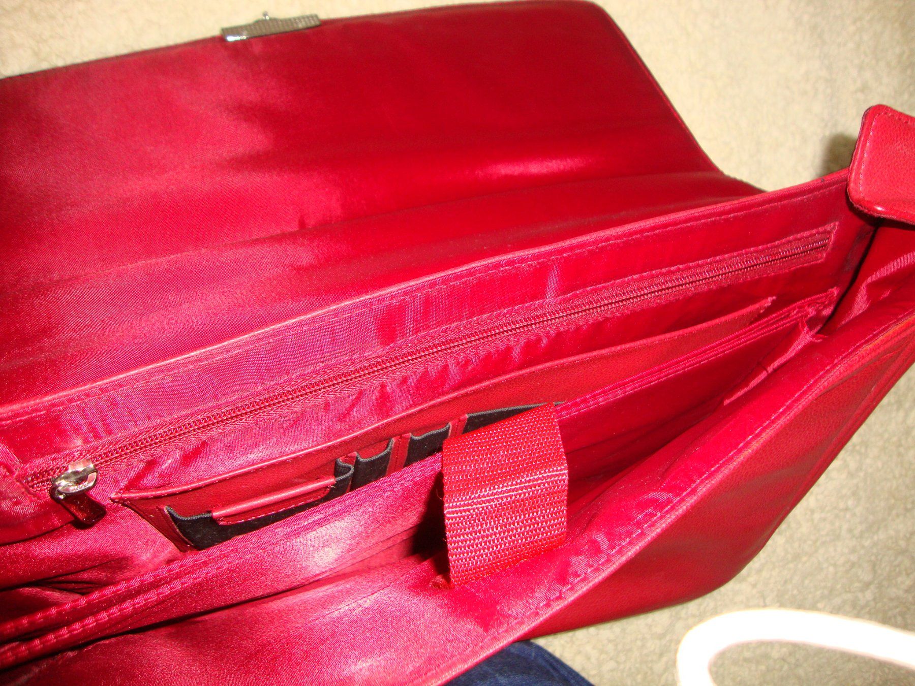Koffer & Taschen: rote Aktentasche Roberto Balestra NEU – Neu (gemäss Beschreibung) aus Laufen von ereli 6