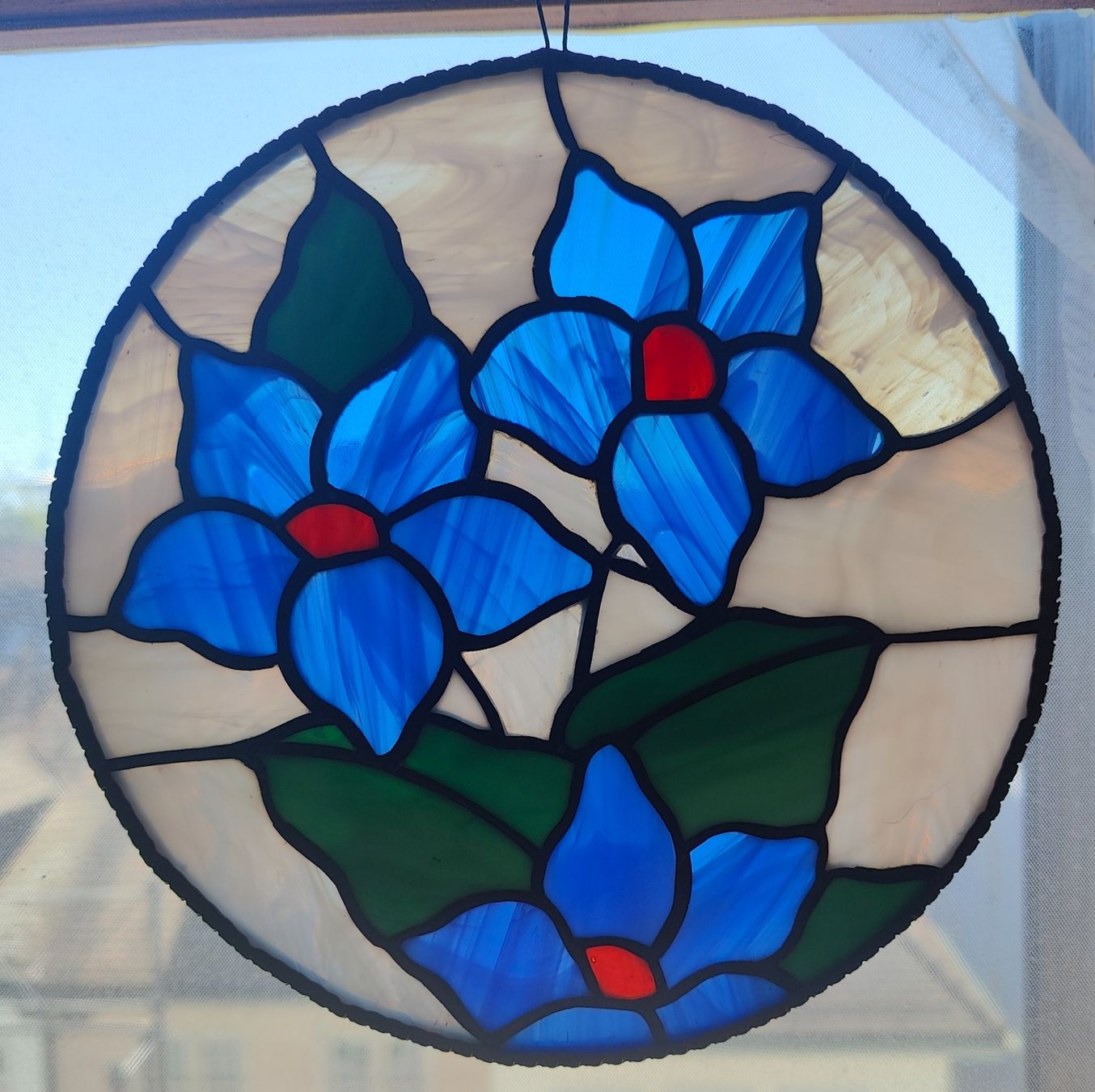 Tutte le decorazioni: Buntglas / Bleiglas Fenster Dekoration – Usato da Winterthur venduto da timuria