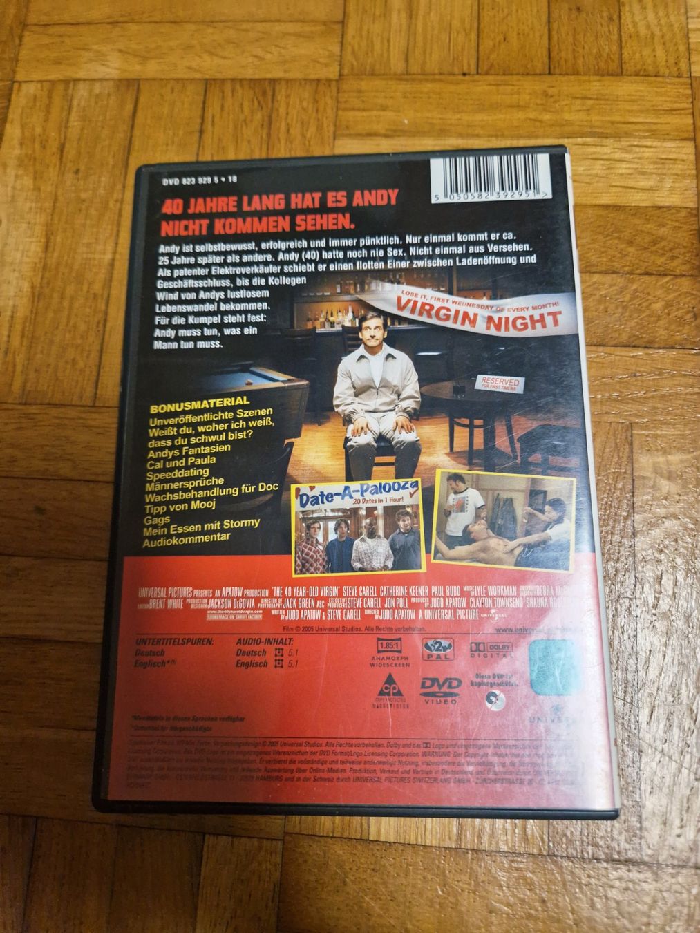 Tutti i DVDs: Dvd Jungfrau 40 männlich sucht – Usato da Stüsslingen venduto da white_angel86 1