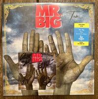 Mr. Big “Ten” LTD 300 GOLD MARBLED VINYL LP & SIGNED CARD!