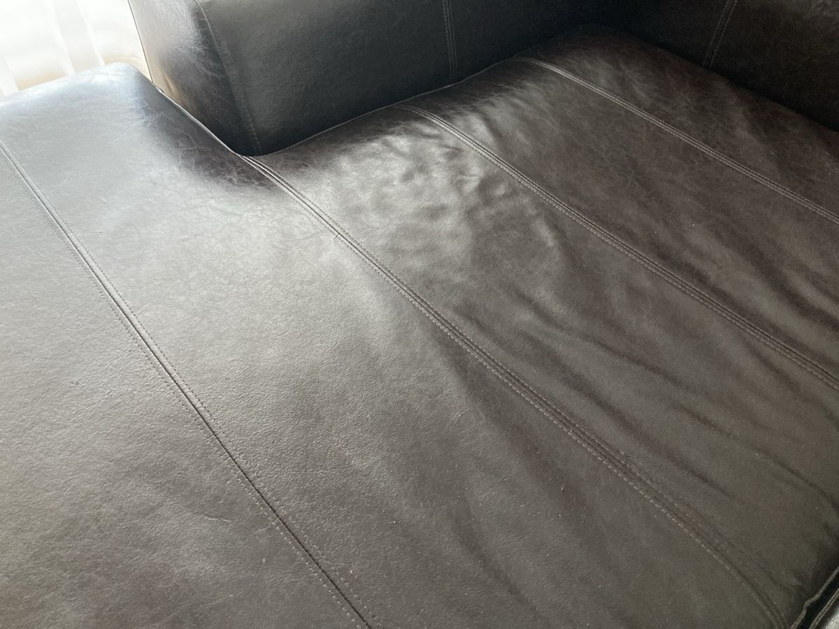 Ikea Sofas: IKEA KRAMFORS Ledersofa, braun – D'occasion à Urtenen - Schönbühl par vtr_l4nd 2