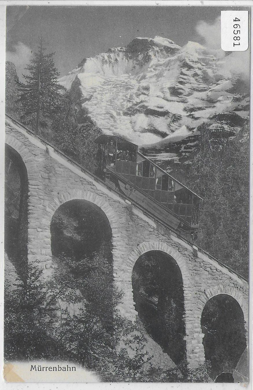 Ansichtskarten: Mürrenbahn – Gebraucht aus Ettingen von Kartenplanet