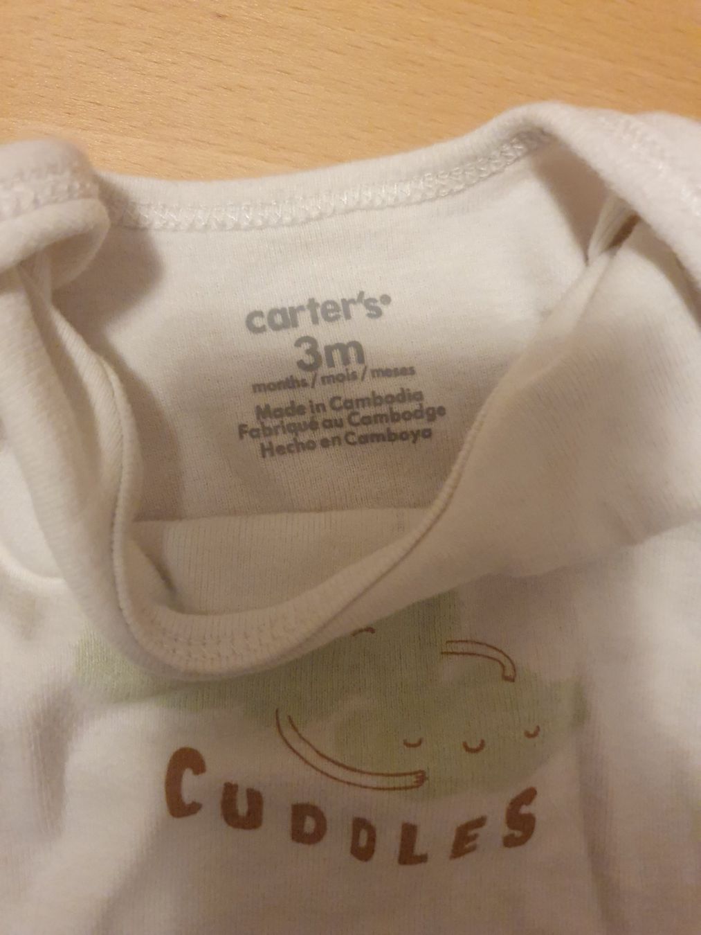 Carter's Biancheria intima: Zwei Kurzarm Baby Bodys Carters bis 3 Monate – Usato da Winterthur venduto da Natascha_1994 4