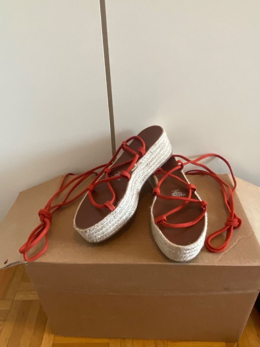 H&M Scarpe da donna: Espadrilles avec cordon qui entoure la jambe - Taille 38 – Nuovo (secondo la descrizione) da Genève venduto da Lucie.hwrth 2